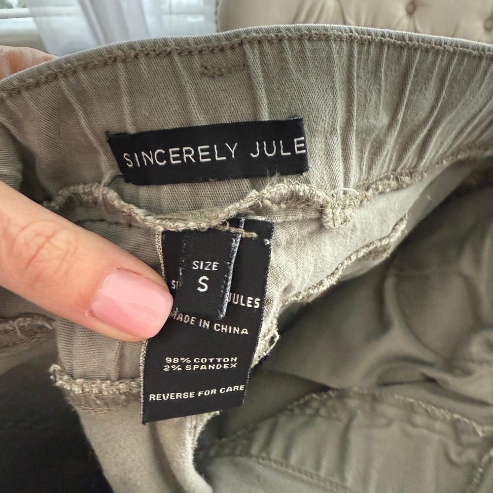 Green Drawstring Pants - image 5